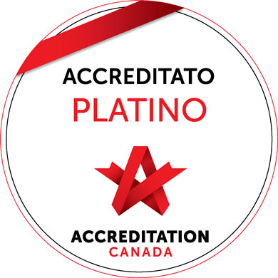 accreditato platino Canada per cure territoriali